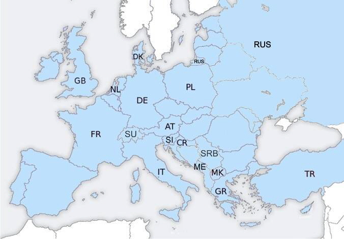 Europakarte-VHO-Behandler